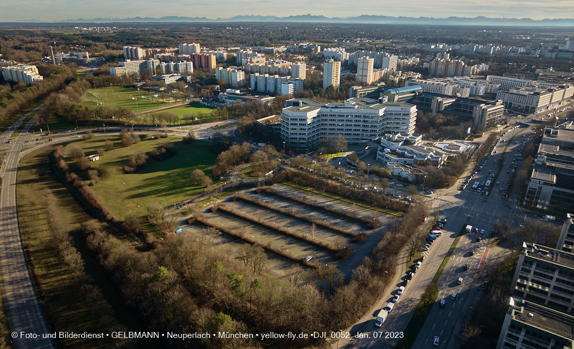 07.01.2023 - Umgebung in Neuperlach